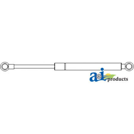 A & I PRODUCTS Gas Strut, Cab Door 3" x10" x1" A-RE234996